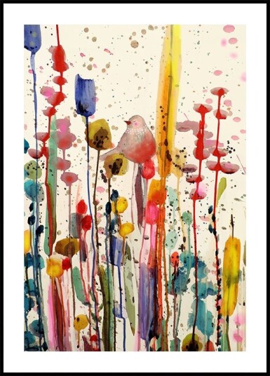 Bird in Bliss Plakat Plakat / 100x150cm