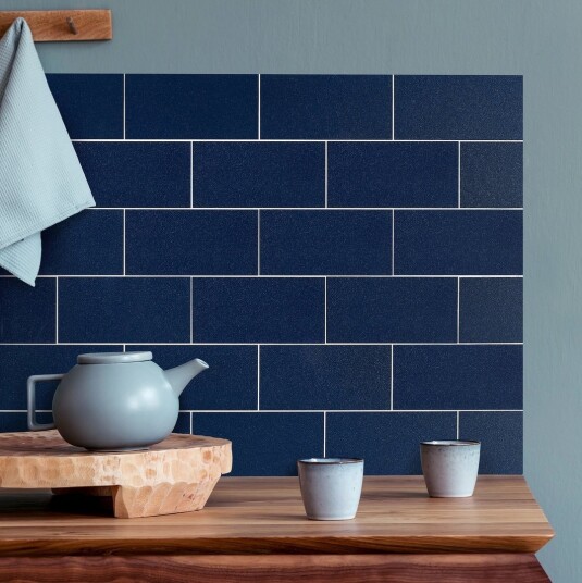 BERRYALLOC KITCHEN WALL STJERNEBLÅ 20X10 GLOSSY FINISH