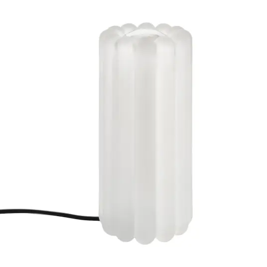 Tom Dixon Press bordlampe LED 23,5 cm Frostet