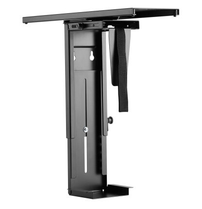 Equip 650892, Cpu-Holder Under Skrivebordet, Desktop, 10 Kg, Sort, Stål, 180° Equip 650892, Cpu-Holder Under Skrivebordet, Desktop, 10 Kg, Sort, Stål, 180°