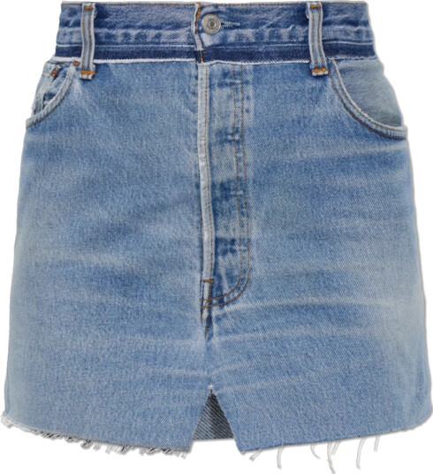 Vetements Dame Shorts Blå M,