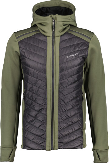 Didriksons Men's Zuko Full Zip 2 Deep Green XXL Didriksons Men's Zuko Full Zip 2 Deep Green XXL