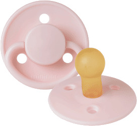 Mininor Latexsmokk 0 mnd., Vårblomst - 2 stk.