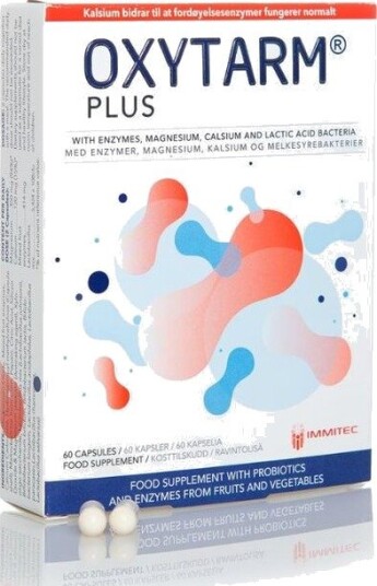 Oxytarm plus 60 kapsler