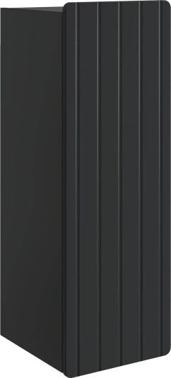vidaXL Vegghengt skap Svart 33 x 34,5 x 94 cm Konstruert tre