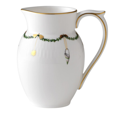Royal Copenhagen Star Fluted Christmas melkekanne 39 cl Royal Copenhagen Star Fluted Christmas melkekanne 39 cl