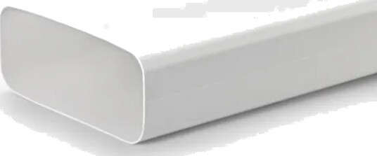 JGNordic PVC flatkanal til ventilator 222x89 mm 501501 JGNordic PVC flatkanal til ventilator 222x89 mm 501501