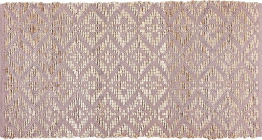 Gerze Bomullsteppe 80x150 cm - Rosa