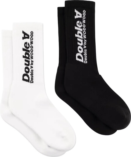 WOOD WOOD Wwryder 2 Pack Sock Itc 25330 Black 39 42 WOOD WOOD Wwryder 2 Pack Sock Itc 25330 Black 39 42