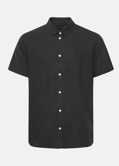 Solid Sdallan Ss Sh True Black 2xl Kortarmede Skjorter
