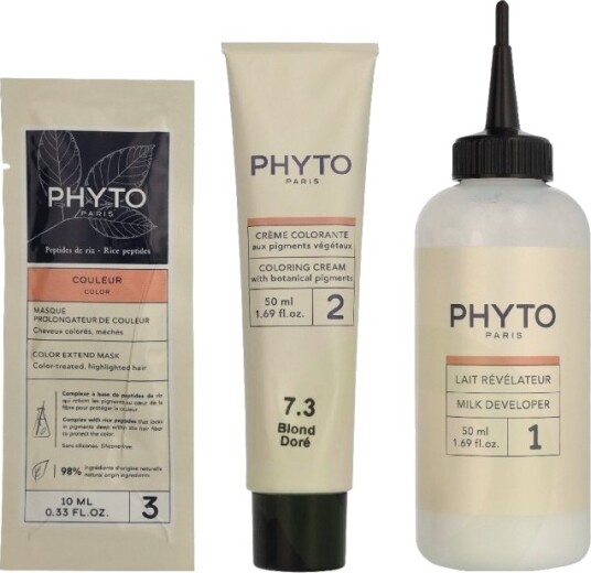 Phyto Phytocolor Permanent Color 110 ml #7.3 Golden Blond