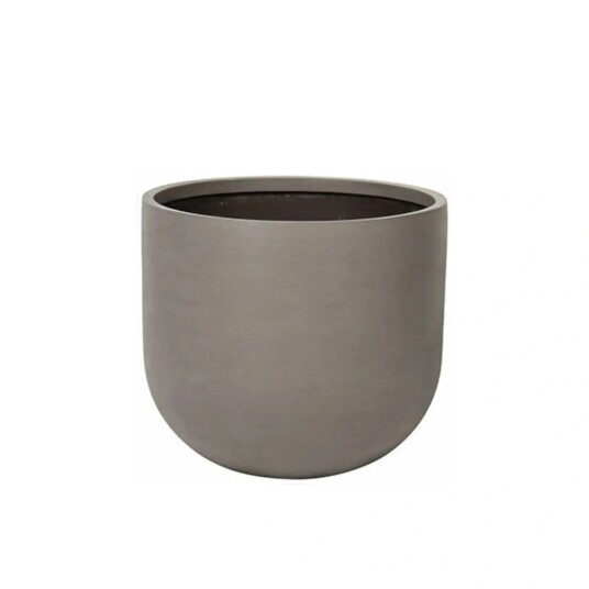 Homefactory Fiber pot Brown 301010