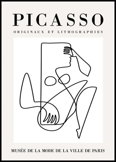 Pablo Picasso   Guerre Et Paix Plakat Plakat / 100x150cm