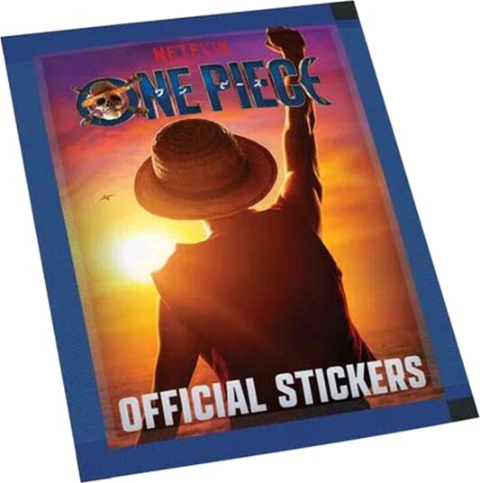 One Piece Klistremerkealbum + 2 Blind Bags