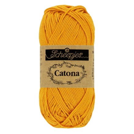 Scheepjes Catona Garn 249 Safran - 10g Scheepjes Catona Garn 249 Safran - 10g