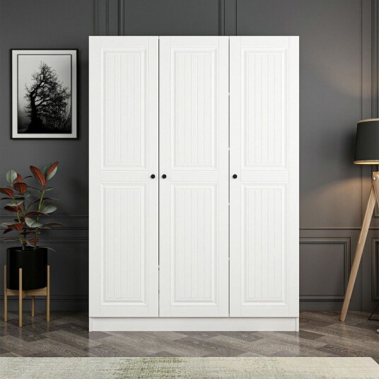 Fruitland Garderobe 135 cm - Cream