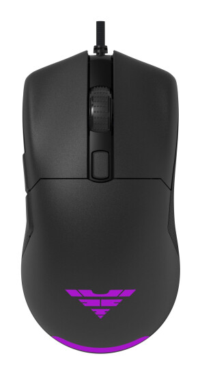 Preyon POW27B Owl Kablet Gamingmus RGB 6 knapper Svart