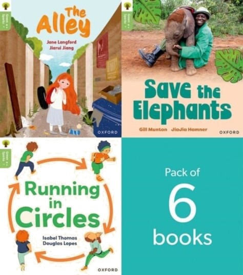 Oxford Reading Tree Green Sparks: Level 6 LEVEL 6 PACK of 6