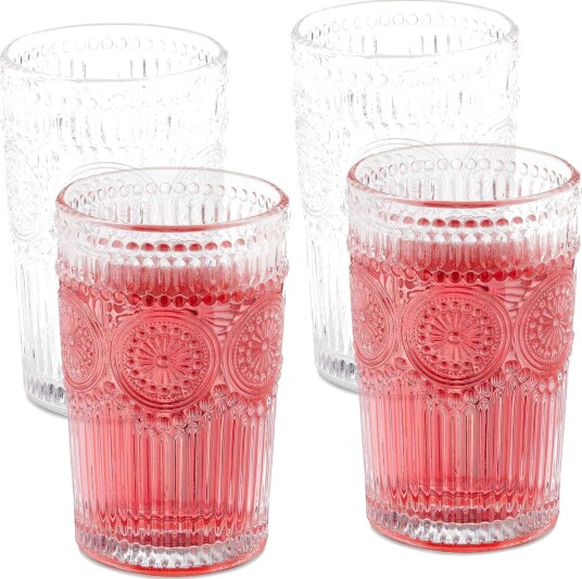 Drikkeglass vintage 40 cl sett med 4 Drikkeglass vintage 40 cl sett med 4