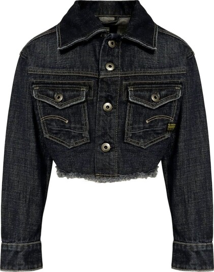 G Star RAW Denimjakke   Beskåret   Dark   G Star RAW   12 år (152)   Denimjakker   Blå