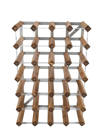 The Swedish Wine Rack Factory 30 Bottle Self Assembly Kit Light Wood - Multi/patterned - ONE SIZE The Swedish Wine Rack Factory 30 Bottle Self Assembly Kit Light Wood - Multi/patterned - ONE SIZE