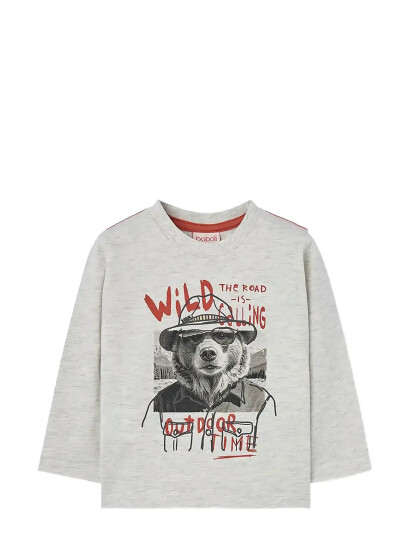 Boboli Knit T Shirt Grey 110 Boboli Knit T Shirt Grey 110
