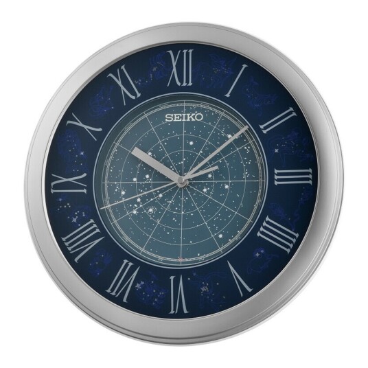 Seiko Clocks Veggklokke QHA013S   Unisex Kvarts urverk