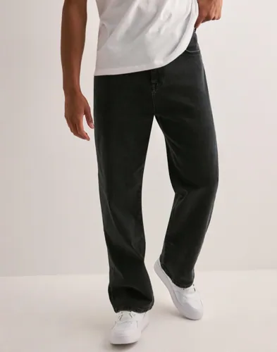 Que Sera Sera Luke Loose denim Loose fit jeans Svart