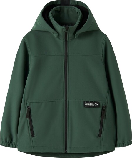 Name It Softshell m. Fleece NkmAlfa Jungle Green Name It 8 år (128) Softshell Armygrønn Grønn