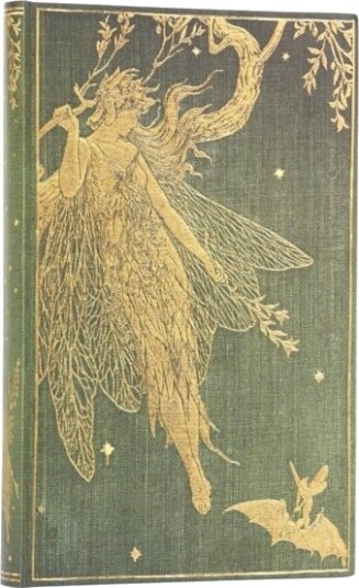 Olive Fairy Lang¿s Fairy Books Maxi Dot Grid Hardback Journal Elastic Band Closure