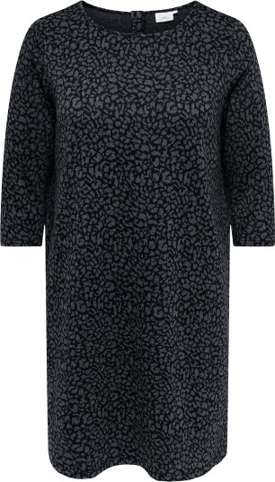 ONLY Carmakoma Carmarry Martha 3/4 Midi Dress Jrs   Black   54