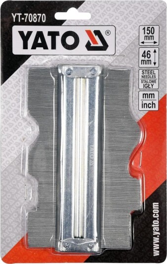 YATO YT-70870 Lære, skrunøkkelprofil