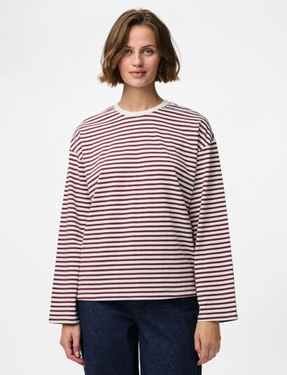 Pieces Pcsadie Ls Top Jrs Noos Cream S