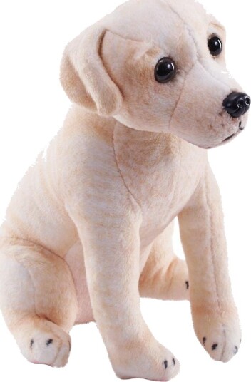 Wild Republic Mini Redningshund Med Lyd 14 cm Gul Labrador
