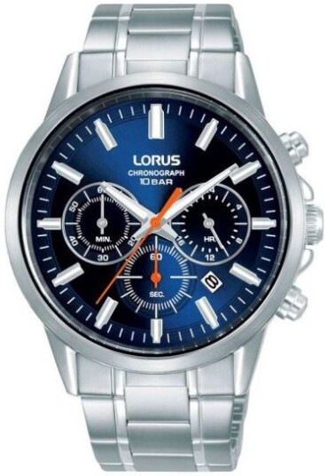 Lorus Herreklokke RT373KX9 Sports Blå/Stål Ø42 mm