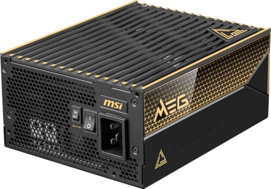 MSI PSU MSI MEG Ai1600T PCIE5 MSI PSU MSI MEG Ai1600T PCIE5
