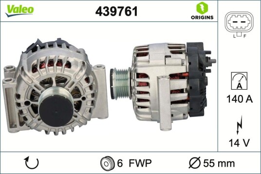 Dynamo VALEO 439761
