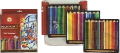 Koh-I-Noor polyfargeblyanter 72 farger 249384