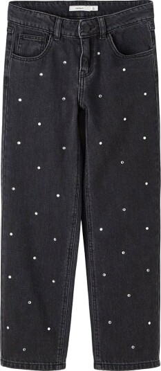 Name It Nkfrose Straigh Rhine Jeans 3366 Be Noos Black 164