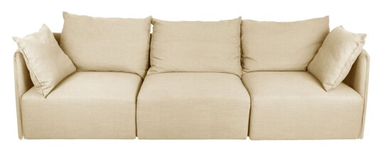 Temahome Dune Sofa 3-pers., Cream Unoliving