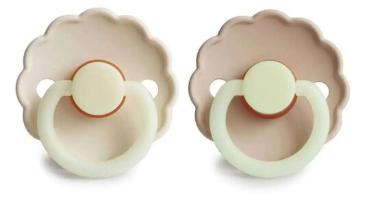 Frigg 2 Pk Smokk Natt Naturgummi Cream&vani