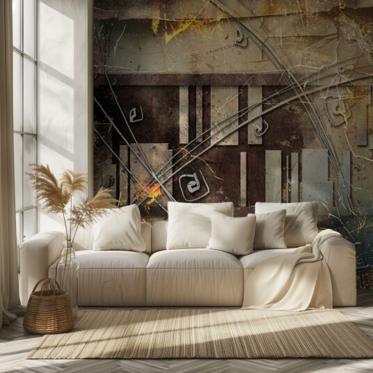 Tapet Abstrakt Strukturert Design Tapet Abstrakt Strukturert Design