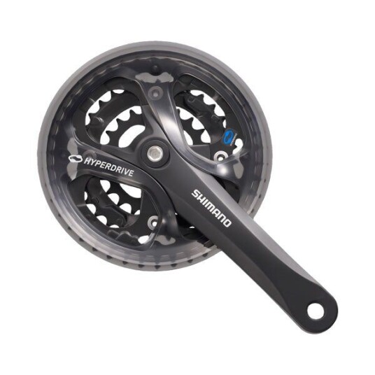 Shimano Fc-M361, 28/38/48t 8-Delt Firkant, 175mm Kranksett