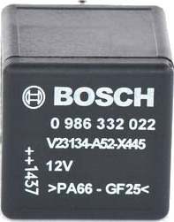 Relé BOSCH 0 986 332 022