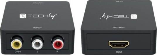 Techly Av-Kompositt Video- Og Lydkonverter 3X Rca Til Hdmi 1080P