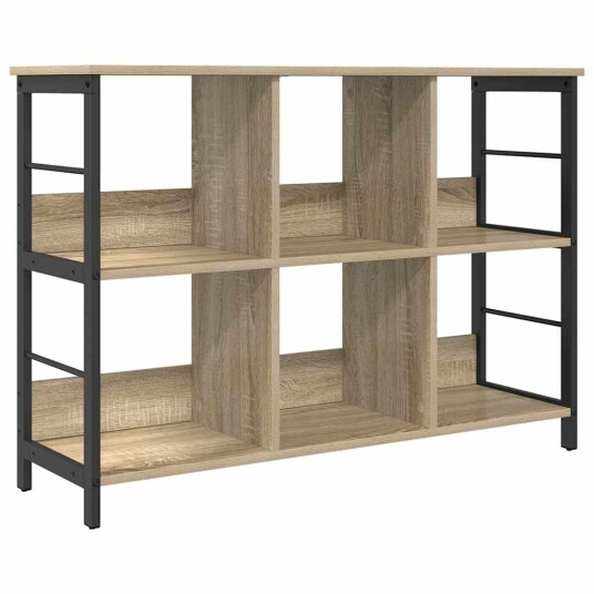 Bokhylle Sonoma eik 102 x 32 x 72,5 cm Konstruert tre