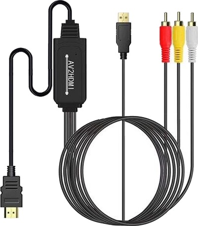 RCA til HDMI Adapter RCA til HDMI Adapter