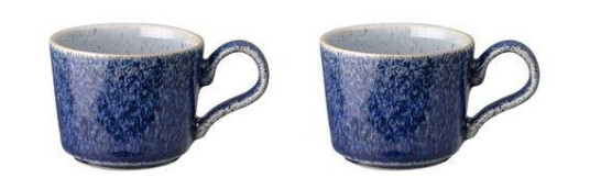 Denby  Studio Blue Cobalt Brew espressokopp 10 cl 2 stk