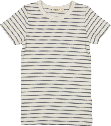 Marmar Tago T Skjorte Modal Stripe Stormy Blue Stripe (98 /3 år)