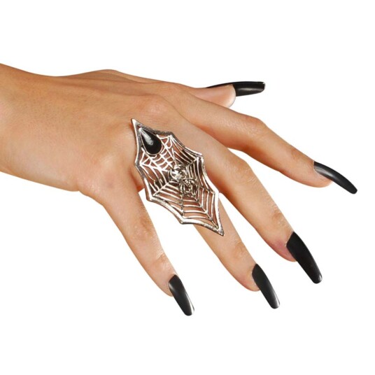 Widmann S.r.l. Gotisk Ring i Metall Edderkopp Widmann S.r.l. Gotisk Ring i Metall Edderkopp